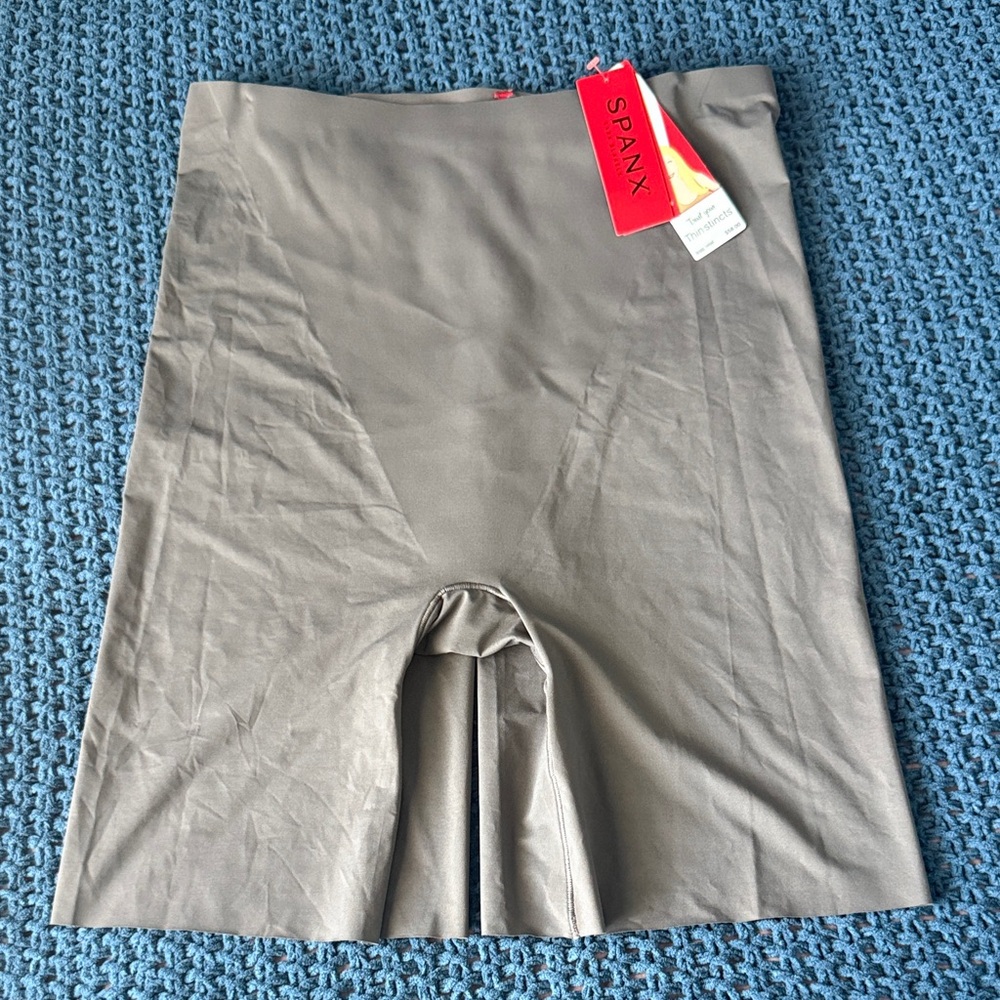 SPANX Sleek Gray Shapewear Shorts